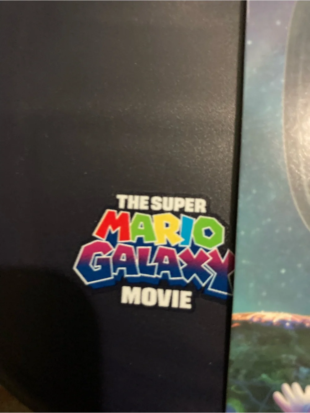 The Super Mario Galaxy Movie Black 3-Section Bento Box by Zak! Designs
